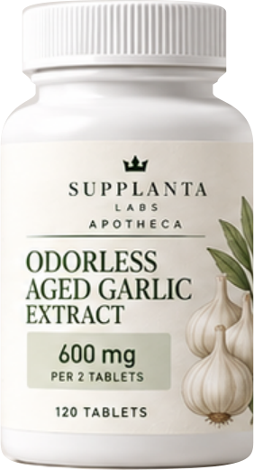 SUPPLANTA LABS APOTHECA Odorless Aged Garlic Extract