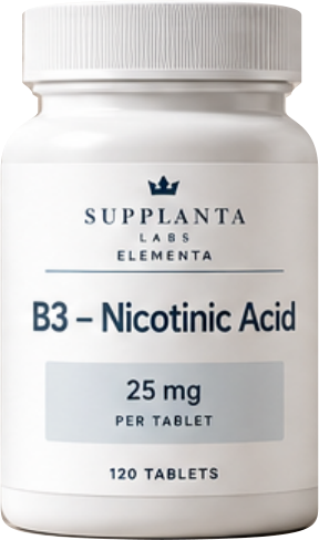 SUPPLANTA LABS ELEMENTA B3 - Nicotinic Acid