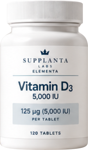 SUPPLANTA LABS ELEMENTA Vitamin D3 - 5,000 IU