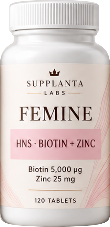 SUPPLANTA LABS FEMINE HNS · Biotin + Zinc
