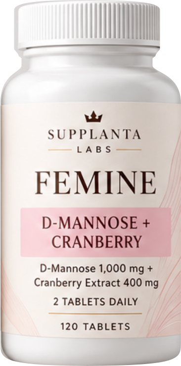 SUPPLANTA LABS FEMINE D-Mannose + Cranberry